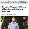 Australian Greens Continue to Gain Momentum, Emerge as Strong Third Political Force